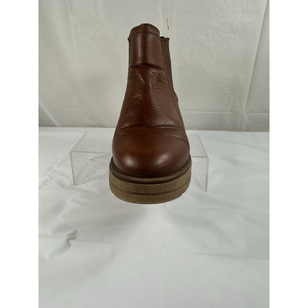 Musse & Cloud CHELSEA PLATFORM BOOT BROWN LUG SOLE - Picture 10 of 14